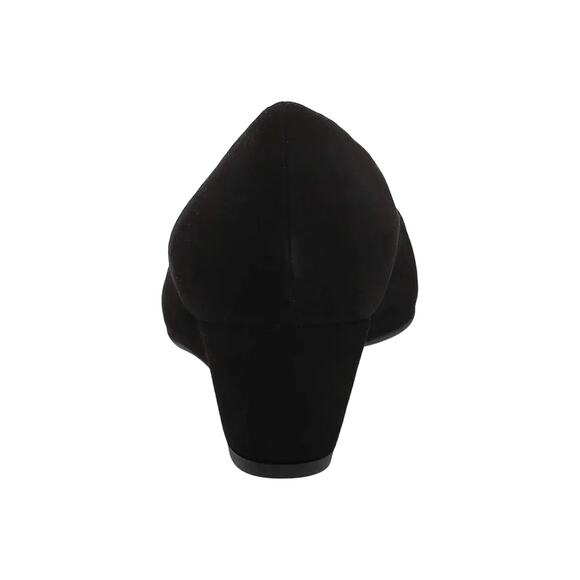 French Sole Clap Wedge Pump – Stylish Suede Wedge for Effortless Elegance - Picture 2 of 10